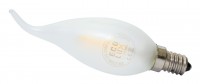 AMPOULE BOUGIE  E14 2W  SATINE REF 2413